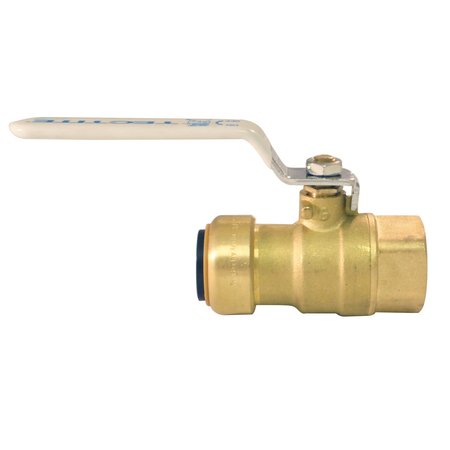 TECTITE BY APOLLO 3/4 in. Brass Push-to-Connect x Female Pipe Thread Ball Valve FSBBV34F